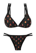 Załaduj obraz do przeglądarki galerii, Product Front: Rio De Sol Zestaw Bikini Set Cashew Tri-Duo Rio-Duo
