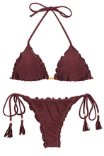 Załaduj obraz do przeglądarki galerii, Product Front: Rio De Sol Zestaw Bikini Set Barolo Frufru-Fio

