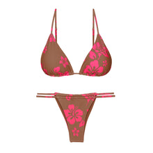 Załaduj obraz do przeglądarki galerii, Product Front: Wednesday In Hawaii By Rio De Sol Zestaw Bikini Set Pua-Coco-Guava Ana Isla
