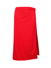Załaduj obraz do przeglądarki galerii, Product Front: Rio De Sol Spódnica Plażowa Rouge Long-Skirt-Knot
