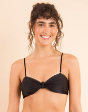 Załaduj obraz do przeglądarki galerii, Image 11: Rio De Sol Top Bikini Top Shimmer-Black Bandeau-Joy
