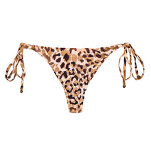 Załaduj obraz do przeglądarki galerii, Product Front: Rio De Sol Figi Bikini Bottom Leopard Cheeky-Micro
