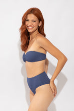 Załaduj obraz do przeglądarki galerii, Image 03: Rio De Sol Figi Bikini Bottom Carmel-Blue Hotpants
