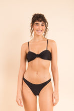Załaduj obraz do przeglądarki galerii, Image 09: Rio De Sol Zestaw Bikini Set Shimmer-Black Bandeau-Joy Essential
