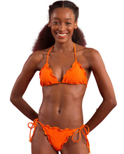 Załaduj obraz do przeglądarki galerii, Gallery: Rio De Sol Zestaw Bikini Set Dots-Orange Frufru-Fio
