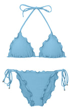 Załaduj obraz do przeglądarki galerii, Product Front: Rio De Sol Zestaw Bikini Set Dots-Sky Frufru-Comfy
