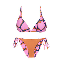Załaduj obraz do przeglądarki galerii, Product Back: Rio De Sol Zestaw Bikini Set Amore-Pink Tri-Fixo Ibiza-Comfy

