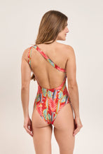 Załaduj obraz do przeglądarki galerii, Model Back: Rio De Sol Kostium Jednoczęściowy Sea-Bloom Sienna
