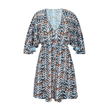 Załaduj obraz do przeglądarki galerii, Product Front: Rio De Sol Mini Dress Ikat Mini Dress
