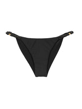 Załaduj obraz do przeglądarki galerii, Product Front: Rio De Sol Figi Bikini Bottom Shimmer-Black Cheeky-Noa
