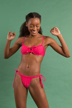 Załaduj obraz do przeglądarki galerii, Image 12: Rio De Sol Zestaw Bikini Set Dots-Virtual-Pink Balconet-Tie Pipa
