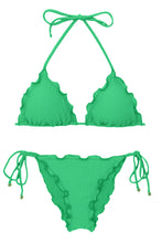 Załaduj obraz do przeglądarki galerii, Product Front: Rio De Sol Zestaw Bikini Set Dots-Tambourine Frufru
