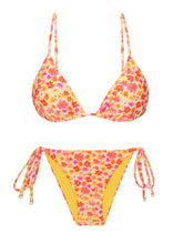 Załaduj obraz do przeglądarki galerii, Product Front: Rio De Sol Zestaw Bikini Set Ditsy-Butter Lia Lacinho
