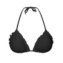 Załaduj obraz do przeglądarki galerii, Product Front: Rio De Sol Top Bikini Top Malibu-Black Frufru
