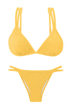 Załaduj obraz do przeglądarki galerii, Product Front: Rio De Sol Zestaw Bikini Set Malibu-Yellow Tri-Duo Rio-Duo
