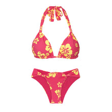 Załaduj obraz do przeglądarki galerii, Product Front: Wednesday In Hawaii By Rio De Sol Zestaw Bikini Set Pua-Guava Mel
