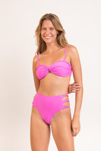Załaduj obraz do przeglądarki galerii, Image 06: Rio De Sol Zestaw Bikini Set Vita-Pink Twist Highwaist-Spin
