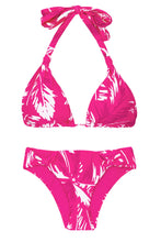 Załaduj obraz do przeglądarki galerii, Product Front: Rio De Sol Zestaw Bikini Set Pink-Palms Mel
