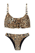 Załaduj obraz do przeglądarki galerii, Product Front: Rio De Sol Zestaw Bikini Leopardo Babado
