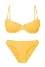 Załaduj obraz do przeglądarki galerii, Product Front: Rio De Sol Zestaw Bikini Set Malibu-Yellow Balconet Essential-Comfy
