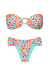 Załaduj obraz do przeglądarki galerii, Product Front: Rio De Sol Zestaw Bikini Set Ditsy-Sky Mavi Baobi
