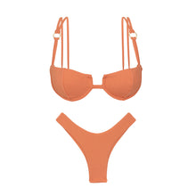 Załaduj obraz do przeglądarki galerii, Product Front: Rio De Sol Zestaw Bikini Set Sand-Argila Juliette-Aya Nara
