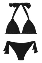 Załaduj obraz do przeglądarki galerii, Product Front: Rio De Sol Zestaw Bikini Set Dots-Black Mel Italy
