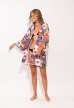 Załaduj obraz do przeglądarki galerii, Image 05: Rio De Sol Narzutka Plażowa Garden-Flower Kimono
