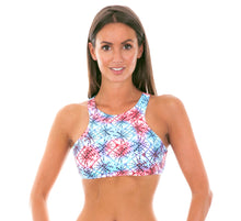 Załaduj obraz do przeglądarki galerii, Model Front: Rio De Sol Top Bikini Soutien Tiejean Sporty
