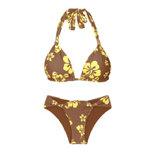 Załaduj obraz do przeglądarki galerii, Product Front: Wednesday In Hawaii By Rio De Sol Zestaw Bikini Set Pua-Coco-Lilikoi Mel
