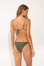 Załaduj obraz do przeglądarki galerii, Model Back: Rio De Sol Figi Bikini Bottom Shimmer-Croco Ibiza-Comfy-Gold
