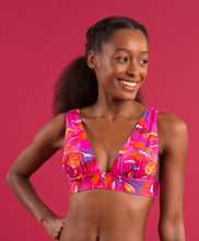 Załaduj obraz do przeglądarki galerii, Image 11: Rio De Sol Top Bikini Top Flavors Halter-Marina
