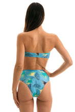 Załaduj obraz do przeglądarki galerii, Model Back: Rio De Sol Top Bikini Top Flower Geometric Reto
