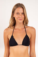 Załaduj obraz do przeglądarki galerii, Gallery: Rio De Sol Top Bikini Top Malibu-Black Frufru
