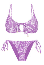 Załaduj obraz do przeglądarki galerii, Product Front: Rio De Sol Zestaw Bikini Set Trail-Purple Tank-Tie Ibiza-Comfy
