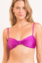 Załaduj obraz do przeglądarki galerii, Gallery: Rio De Sol Top Bikini Top Shimmer-Gaia Bandeau-Joy

