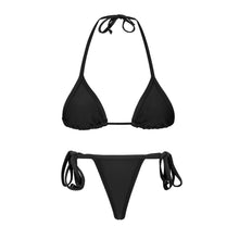 Załaduj obraz do przeglądarki galerii, Product Front: Rio De Sol Zestaw Bikini Set Touch-Black Tri-Mini Super-Fio
