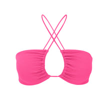 Załaduj obraz do przeglądarki galerii, Product Front: Rio De Sol Top Bikini Top Mtx-Ultrapink Camille
