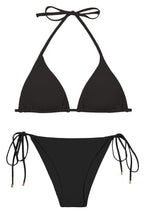 Załaduj obraz do przeglądarki galerii, Product Front: Rio De Sol Zestaw Bikini Set Nero Tri-Inv Lacinho
