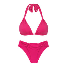 Załaduj obraz do przeglądarki galerii, Product Front: Wednesday In Hawaii By Rio De Sol Zestaw Bikini Set Guava Mel
