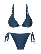 Załaduj obraz do przeglądarki galerii, Product Front: Rio De Sol Zestaw Bikini Set Shimmer-Shark Lia-Noa Lacinho
