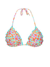 Załaduj obraz do przeglądarki galerii, Product Front: Rio De Sol Top Bikini Top Ditsy-Sky Frufru

