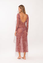 Załaduj obraz do przeglądarki galerii, Model Back: Rio De Sol Sukienka Plażowa Dune Dress Lucy

