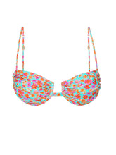 Załaduj obraz do przeglądarki galerii, Product Front: Rio De Sol Top Bikini Top Ditsy-Sky Zaya
