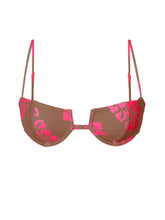 Załaduj obraz do przeglądarki galerii, Product Front: Wednesday In Hawaii By Rio De Sol Top Bikini Top Pua-Coco-Guava Shell
