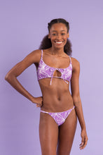 Załaduj obraz do przeglądarki galerii, Image 09: Rio De Sol Top Bikini Top Trail-Purple Tank-Tie
