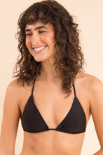 Załaduj obraz do przeglądarki galerii, Gallery: Rio De Sol Top Bikini Top Shimmer-Black Tri-Inv
