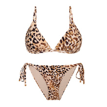 Załaduj obraz do przeglądarki galerii, Product Front: Rio De Sol Zestaw Bikini Set Leopard Tri-Fixo Ibiza-Comfy
