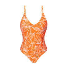 Załaduj obraz do przeglądarki galerii, Product Front: Rio De Sol Kostium Jednoczęściowy Trail-Orange Hype
