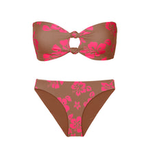 Załaduj obraz do przeglądarki galerii, Product Front: Wednesday In Hawaii By Rio De Sol Zestaw Bikini Set Pua-Coco-Guava Lani Waikiki
